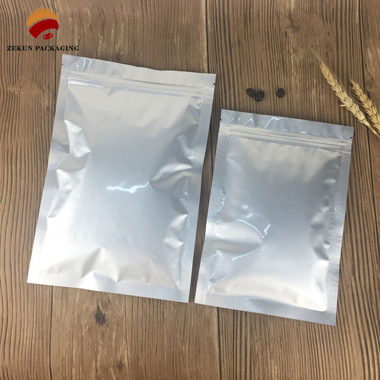 Conception personnalisée Poche fermeture à glissière à support Emballage CMYK Couleur pour la fraîcheur