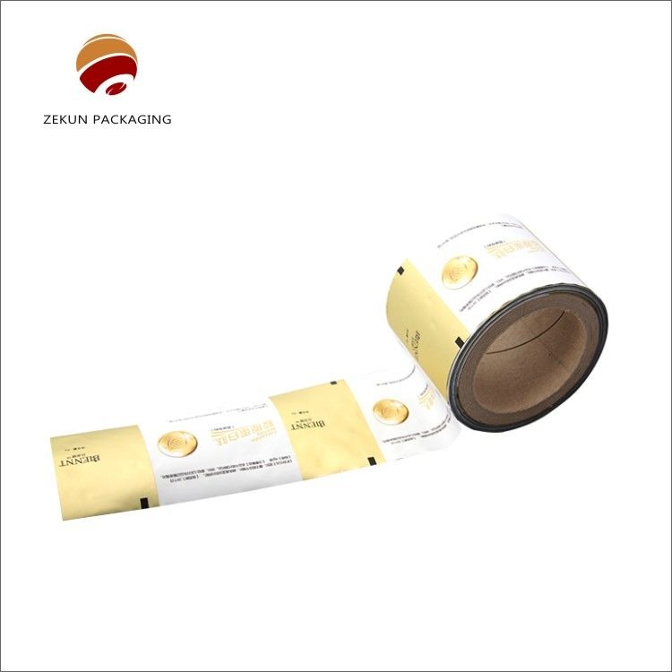 Couleur Panton personnalisable Emballage flexible Rouleau de stockage Des modèles accrocheurs