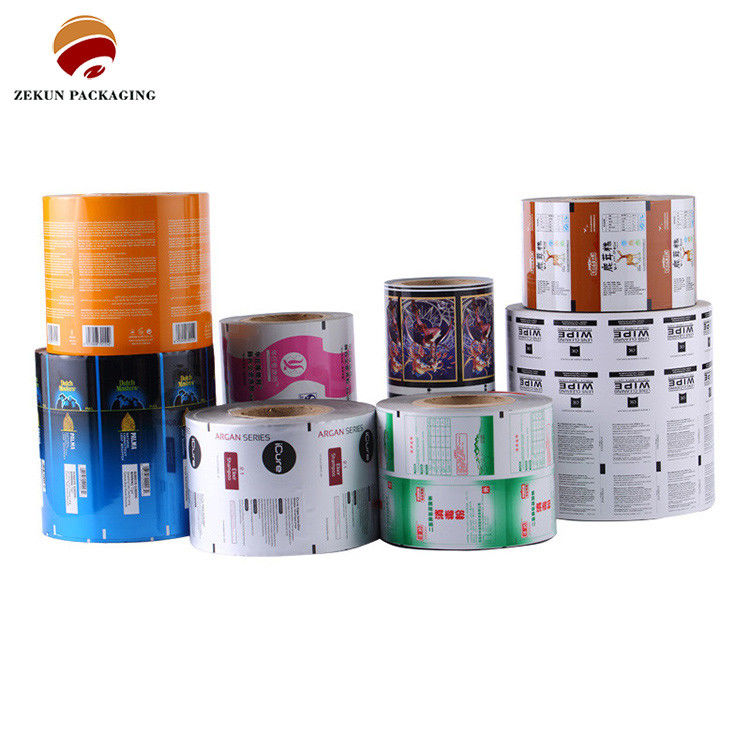 Film de rouleau d'emballage flexible Matte ou finition brillante Surface brillante/matte Finition haute propriété barrière pour vos besoins