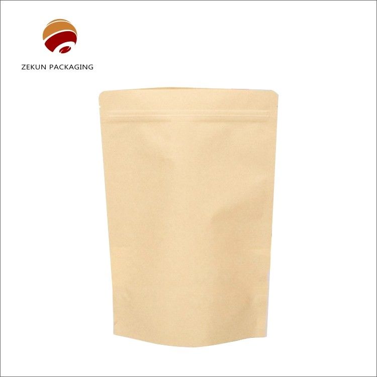 Emballage de papier kraft personnalisé / sacs en papier coloré avec revêtement PE