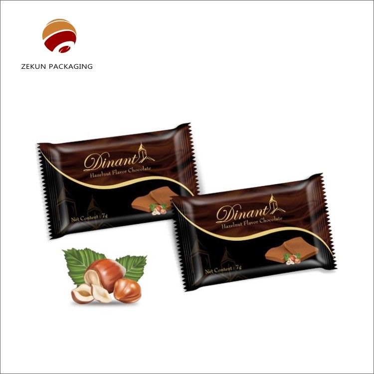 Matte personnalisé Finition Snack Sac d'emballage Gravure Impression résistant à l'humidité Surface Couleurs CMYK