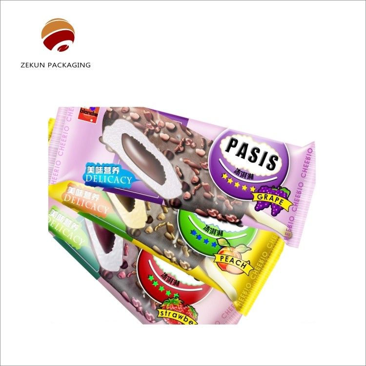 Sac d'emballage de collations personnalisé CMYK/PANTON 10 couleurs en papier d'aluminium PET/AL/PE Mat ou finition brillante gravure imprimée