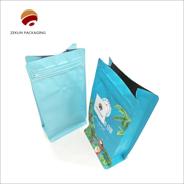 Sac à fond plat Forme personnalisée Manipulation de surface brillante ou mate pour des solutions personnalisées
