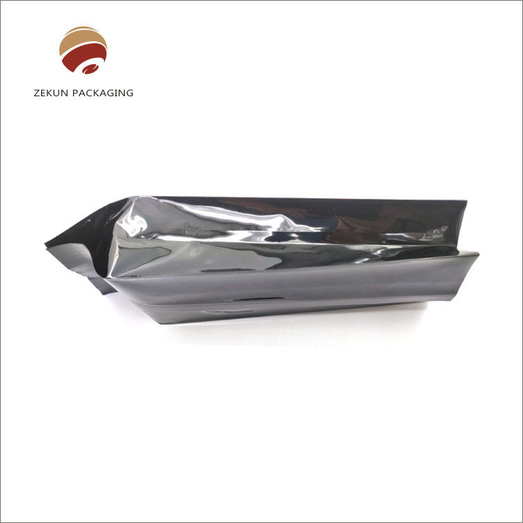 Sac d'emballage de thé personnalisé à l'épreuve de l'humidité à l'épreuve de la poussière en papier d'aluminium Mat finition gravure