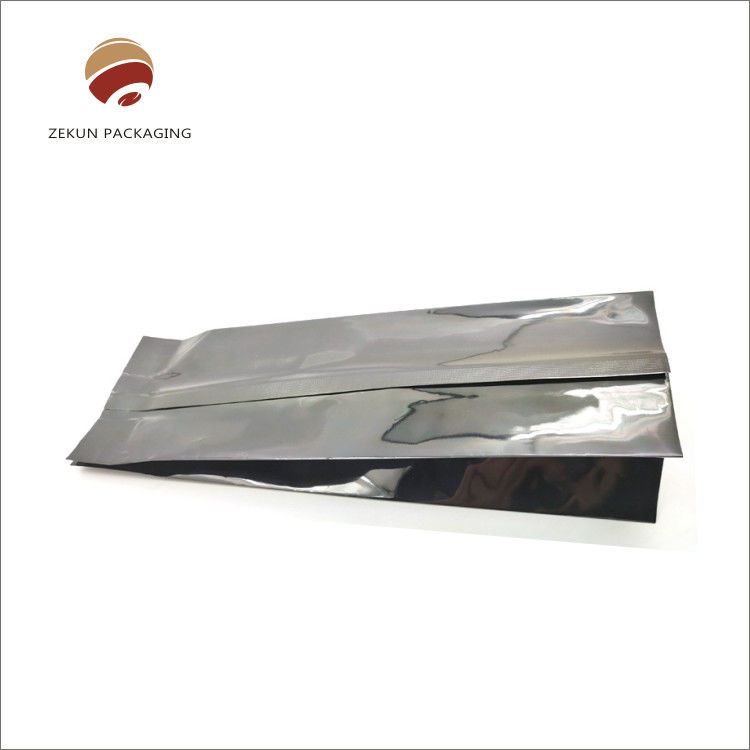 Sac d'emballage de thé personnalisé à l'épreuve de l'humidité à l'épreuve de la poussière en papier d'aluminium Mat finition gravure