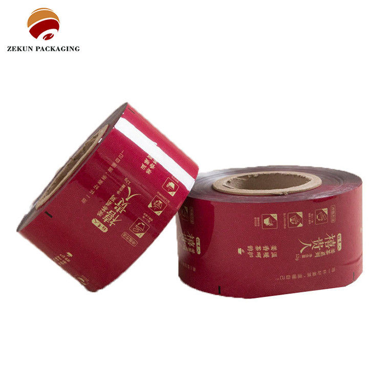 Film de rouleau d'emballage flexible Matte ou finition brillante Surface brillante/matte Finition haute propriété barrière pour vos besoins