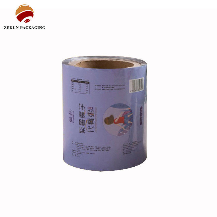 Film de rouleau d'emballage flexible Matte ou finition brillante Surface brillante/matte Finition haute propriété barrière pour vos besoins