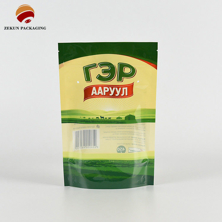 Sac d'emballage alimentaire imprimé sur mesure en CMYK/PANTON à l'épreuve de l'humidité PET/PE