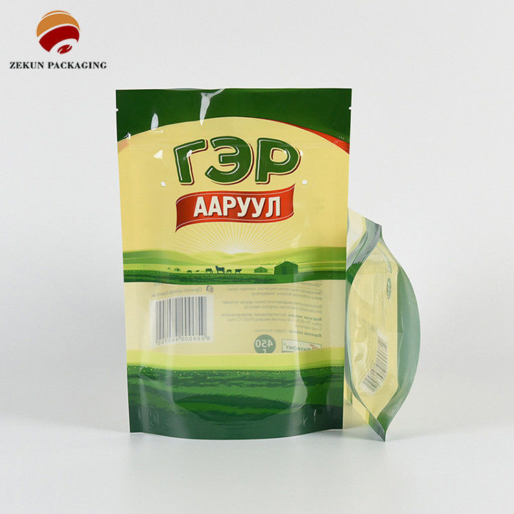 Sac d'emballage alimentaire imprimé sur mesure en CMYK/PANTON à l'épreuve de l'humidité PET/PE