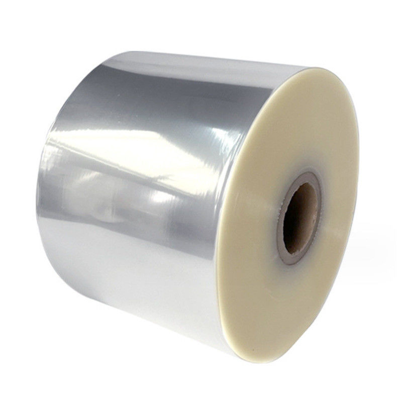 Filtre étanche à la chaleur ultrafin transparent BOPP étanche à la chaleur 12 microns brillant pour l'impression d'étiquettes de bouteilles