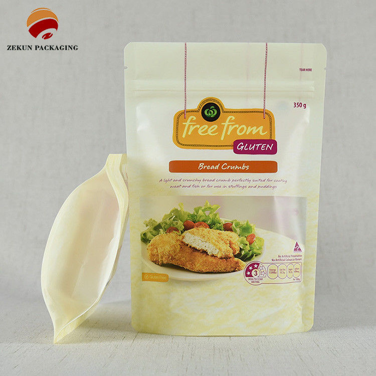 Matériau de pâte de paille sac d'emballage alimentaire joint thermique et PDF Artwork pour un joint parfait