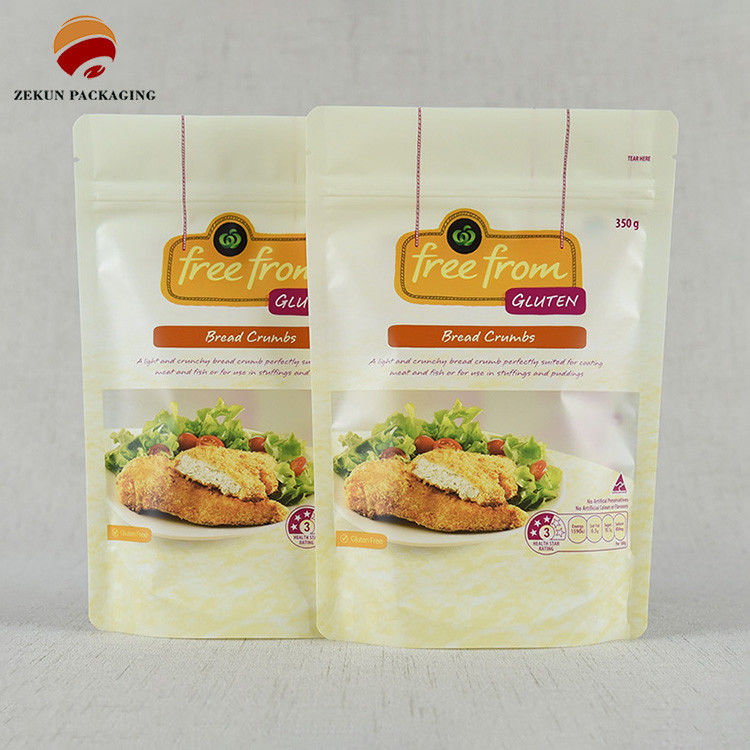 Matériau de pâte de paille sac d'emballage alimentaire joint thermique et PDF Artwork pour un joint parfait