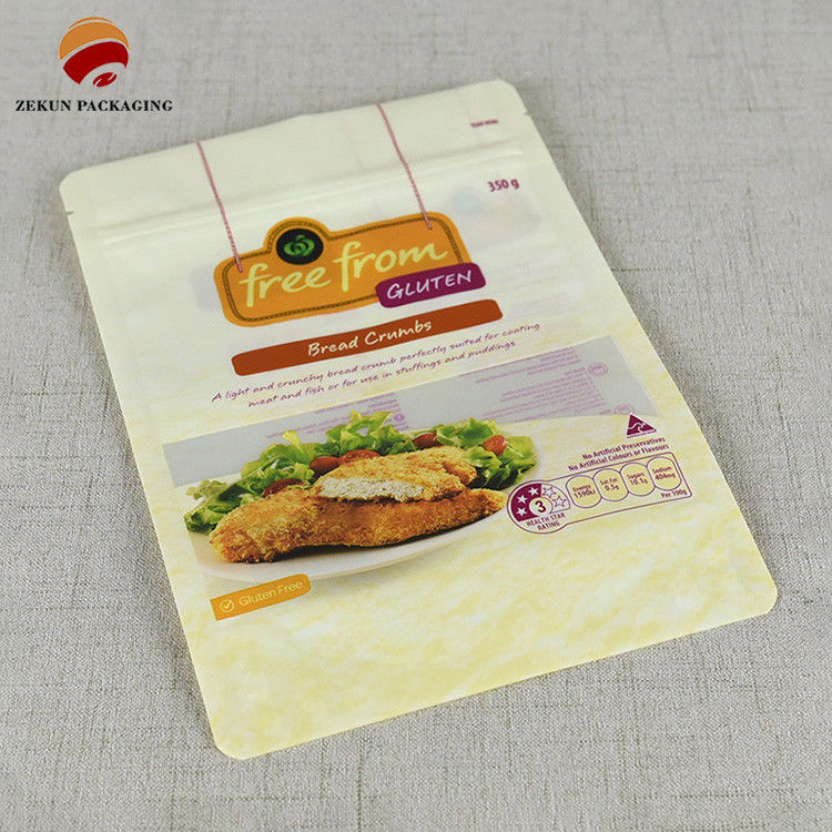 Matériau de pâte de paille sac d'emballage alimentaire joint thermique et PDF Artwork pour un joint parfait